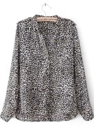 Leopard Blouse