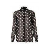 Sheer Polka Dot Blouse